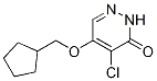 4-chloro-5-(cyclopentylmethoxy)pyridazin-3(2H)-one CAS#: 1191454-46-2
