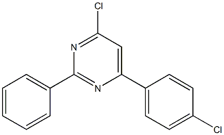 4-chloro-6-(4-chlorophenyl)-2-phenylpyrimidine CAS#: 1354749-13-5