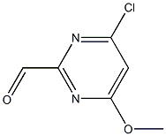 4-chloro-6-methoxypyrimidine-2-carbaldehyde CAS#: 1245648-65-0