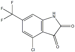 4-chloro-6-(trifluoroMethyl)indoline-2,3-dione CAS#: 1332606-83-3