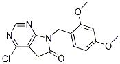 4-chloro-7-(2,4-diMethoxybenzyl)-5H-pyrrolo[2,3-d]pyriMidin-6(7H)-one CAS#: 1226804-67-6