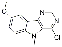 4-chloro-8-methoxy-5-methyl-5H-pyrimido[5,4-b]indole CAS#: 1134334-55-6