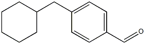4-(cyclohexylMethyl)benzaldehyde CAS#: 1205682-08-1
