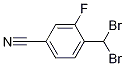 4-(dibromomethyl)-3-fluorobenzonitrile CAS#: 1146699-62-8