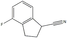 4-fluoro-2,3-dihydro-1H-indene-1-carbonitrile CAS#: 1188174-13-1