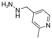4-(hydrazinylmethyl)-2-methylpyridine CAS#: 1223748-30-8
