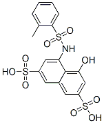 4-hydroxy-5-[[(methylphenyl)sulphonyl]amino]naphthalene-2,7-disulphonic acid CAS#: 71750-41-9