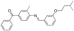 4-[(m-Isopentyloxybenzylidene)amino]-3-methylbenzophenone CAS#: 70318-56-8