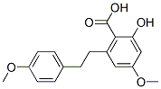 4-methoxy-6-[2-(4-methoxyphenyl)ethyl]salicylic acid CAS#: 72578-97-3