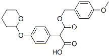 [(4-methoxyphenyl)methyl] hydrogen [4-[(tetrahydro-2H-pyran-2-yl)oxy]phenyl]malonate CAS#: 70653-29-1