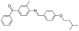 4-[(p-Isopentyloxybenzylidene)amino]-3-methylbenzophenone CAS#: 70318-55-7