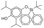 4-(tert-Butyldiphenylsilyl)hydroxy Propofol CAS#: 1246816-09-0
