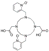 4,10-Bis[(1-oxido-2-pyridinyl)Methyl]-1,4,7,10-tetraazacyclododecane-1,7-diacetic Acid CAS#: 1187176-56-2
