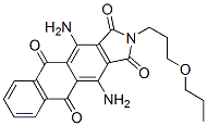 4,11-Diamino-2-(3-propoxypropyl)-1H-naphth[2,3-f]isoindole-1,3,5,10(2H)-tetrone CAS#: 71617-29-3