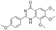 4(1H)-Quinazolinone, 6,7,8-trimethoxy-2-(4-methoxyphenyl)- (9CI) CAS#: 71628-70-1