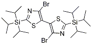 4,4'-Dibromo-2,2'-bis(triisopropylsilyl)-5,5'-bithiazole CAS#: 1223559-98-5