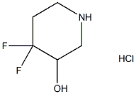 4,4-difluoropiperidin-3-ol hydrochloride CAS#: 1186688-54-9