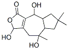 4,4a,5,6,7,7a,8,9-Octahydro-1,4,8-trihydroxy-6,6,8-trimethylazuleno[5,6-c]furan-3(1H)-one CAS#: 71305-97-0