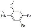 4,5-Dibromo-2-methoxy-N-methylaniline CAS#: 1187386-09-9