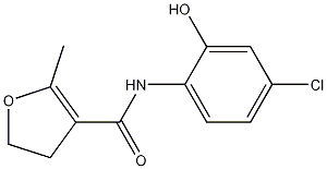 4,5-Dihydro-N-(4-Chloro-2-hydroxyphenyl)-2-methyl-3-furancarboxamide CAS#: 1092352-93-6