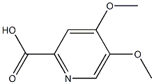 4,5-Dimethoxy-pyridine-2-carboxylic acid CAS#: 1256820-18-4