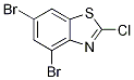 4,6-Dibromo-2-chlorobenzo[d]thiazole CAS#: 1188141-65-2