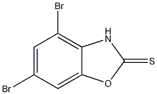 4,6-Dibromobenzo[d]oxazole-2(3H)-thione CAS#: 1215206-48-6