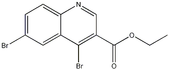 4,6-Dibromoquinoline-3-carboxylic acid ethyl ester CAS#: 1242260-51-0