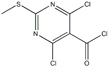 4,6-Dichloro-2-(Methylthio)pyriMidine-5-carbonyl Chloride CAS#: 1269119-14-3
