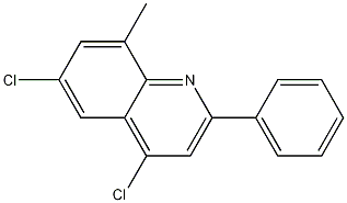4,6-Dichloro-8-methyl-2-phenylquinoline CAS#: 1156272-69-3