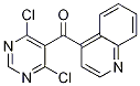(4,6-Dichloropyrimidin-5-yl)(quinolin-4-yl)methanone CAS#: 1260784-20-0
