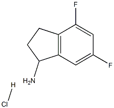 4,6-Difluoro-2,3-dihydro-1H-inden-1-aMine hydrochloride CAS#: 1199782-88-1