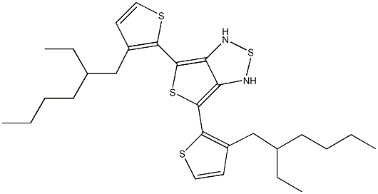 4,6-bis(3'-(2-ethylhexyl)thien-2'-yl)thieno[3,4-c][1,2,5]thiadiazole CAS#: 1314359-43-7