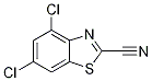 4,6-dichloro-2-Benzothiazolecarbonitrile CAS#: 1188236-02-3