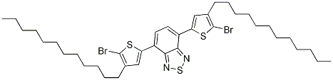 4,7-Bis(5-broMo-4-dodecylthiophen-2-yl)benzo[c][1,2,5]thiadiazole CAS#: 1179993-72-6