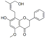 4'',7-DIHYDROXY-5-METHOXY-8-PRENYLFLAVANONE CAS#: 72247-79-1