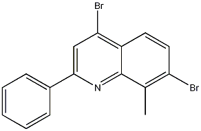 4,7-Dibromo-8-methyl-2-phenylquinoline CAS#: 1189105-44-9