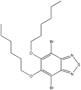4,7-dibroMo-5,6-bis(hexyloxy)benzo[c][1,2,5]thiadiazole CAS#: 1190978-94-9