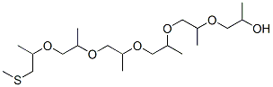 4,7,10,13,16-Pentamethyl-5,8,11,14,17-pentaoxa-2-thiaicosan-19-ol CAS#: 72187-30-5