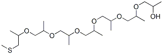 4,7,10,13,16,19-Hexamethyl-5,8,11,14,17,20-hexaoxa-2-thiatricosan-22-ol CAS#: 72187-32-7