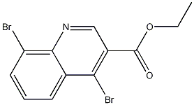 4,8-Dibromoquinoline-3-carboxylic acid ethyl ester CAS#: 1242260-69-0