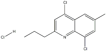 4,8-Dichloro-6-methyl-2-propylquinoline hydrochloride CAS#: 1204811-31-3
