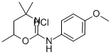 4H-1,3-Oxazin-2-amine, 5,6-dihydro-N-(4-methoxyphenyl)-4,4,6-trimethyl -, monohydrochloride CAS#: 72549-84-9