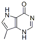4H-Pyrrolo[3,2-d]pyrimidin-4-one, 1,5-dihydro-7-methyl- (9CI) CAS#: 71435-37-5