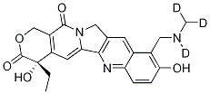 (4S)-4-Ethyl-4,9-dihydroxy-10-[(methylamino-d3)methyl]-1H-pyrano[3',4':6,7]indolizino[1,2-b]quinoline-3,14(4H,12H)-dione CAS#: 1217633-79-8