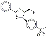 (4S,5R)-4-(Fluoromethyl)-4,5-dihydro-5-[4-(methylsulfonyl)phenyl]-2-phenyl-oxazole-d3 CAS#: 1246818-78-9