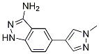 5-(1-Methyl-1H-pyrazol-4-yl)-1H-indazol-3-amine CAS#: 1093965-09-3