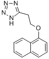 5-[2-(1-Naphthalenyloxy)ethyl]-1H-tetrazole CAS#: 70786-40-2