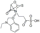 5-[2-(3-ethyl-2(3H)-benzoxazol-1-ylidene)-1-methylethylidene]-4-oxo-2-thioxo-3-oxazolidinepropionosulphonic acid CAS#: 71173-57-4