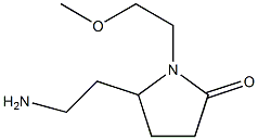 5-(2-Amino-ethyl)-1-(2-methoxy-ethyl)-pyrrolidin-2-one CAS#: 1263095-67-5